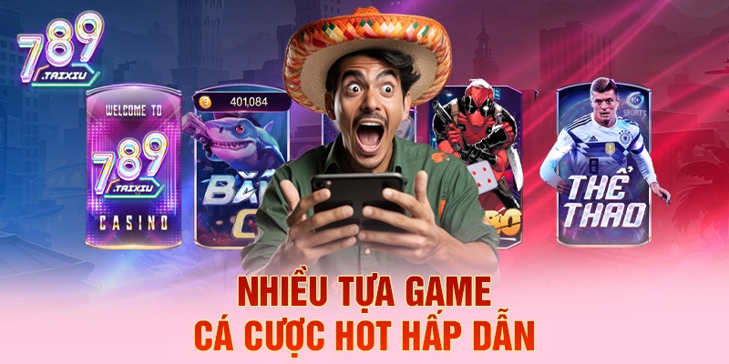Tựa game cá cược hấp dẫn tại 888bet
